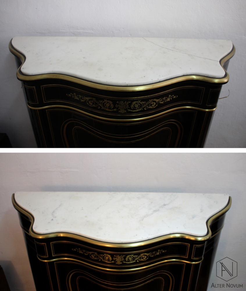 Szafka Napoleon III - Pracownia renowacji Alter Novum w Krakowie Szafka Napoleon III - Pracownia renowacji Alter Novum w Krakowie